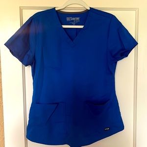 Greys Anatomy by Barco Royal Blue scrub set